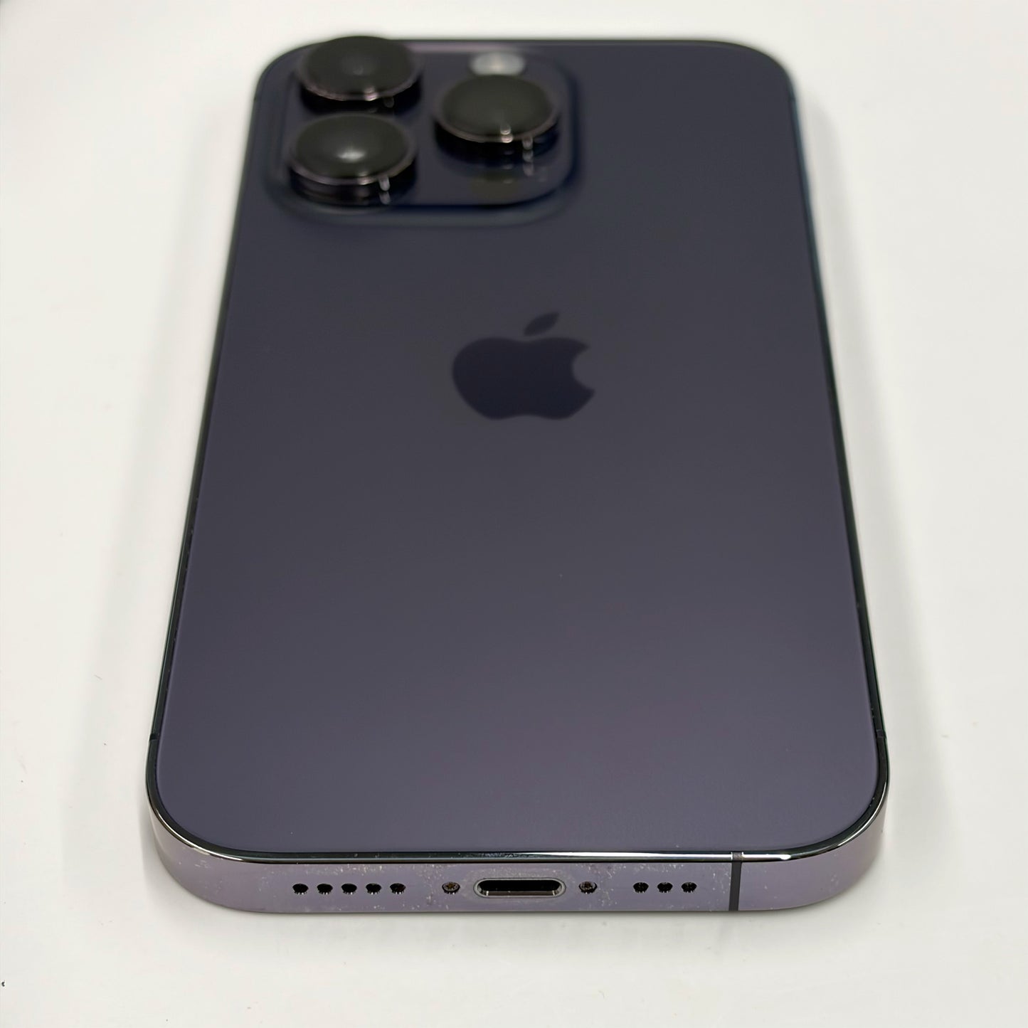 iPhone 14 Pro 256GB Deep Purple A- Grade 100% Battery - R-T8493