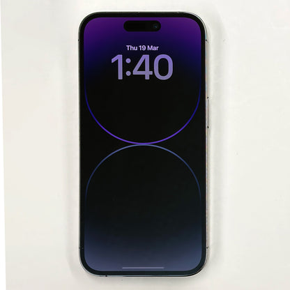 iPhone 14 Pro 256GB Deep Purple A- Grade 100% Battery - R-T8493
