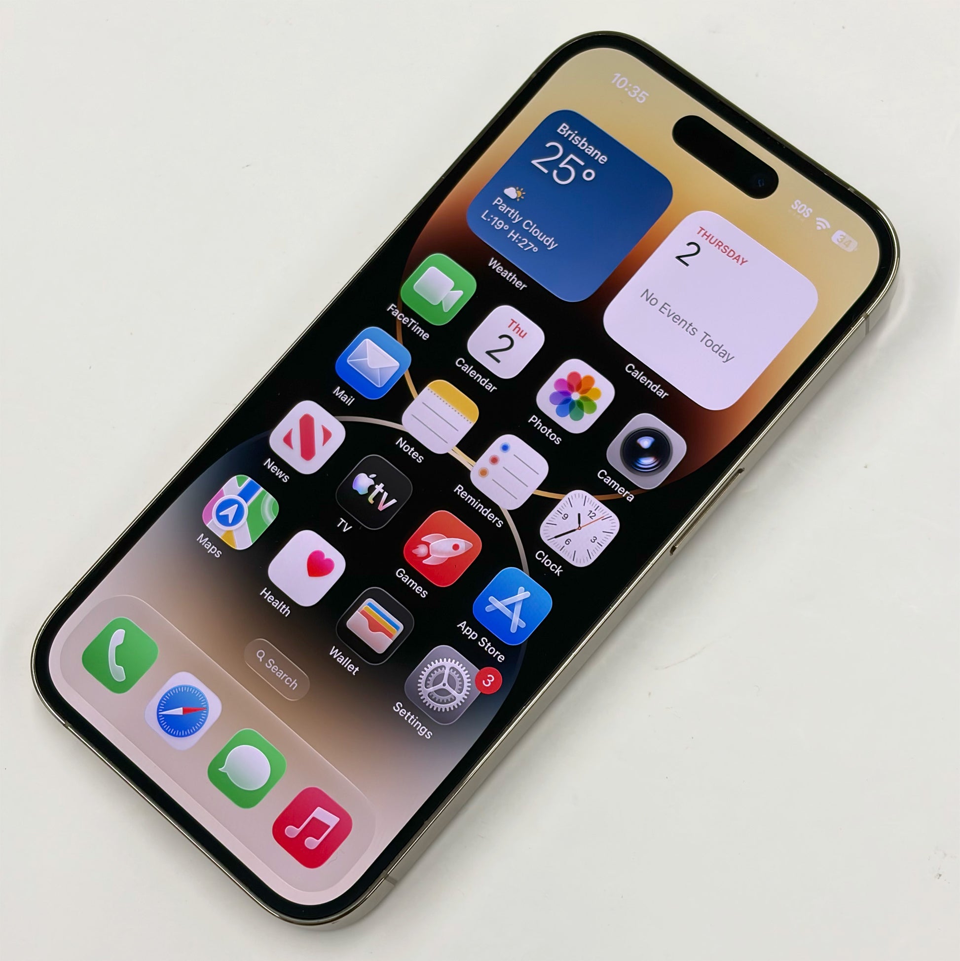 iPhone 14 Pro 512GB Gold A Grade 100% Battery T8570