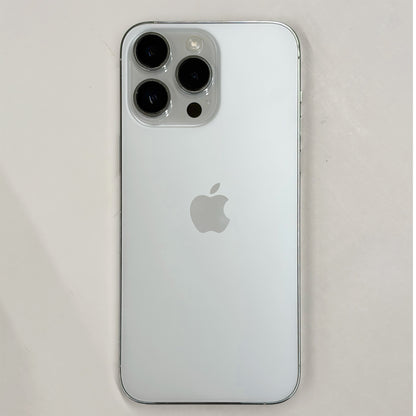 iPhone 14 Pro Max 256GB Silver B Grade 100% Battery T8536