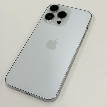 iPhone 14 Pro Max 256GB Silver A Grade 100% Battery T8583