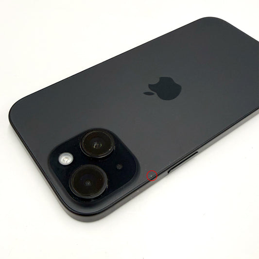 iPhone 15 256GB Black B+ Grade 100% Battery T8459