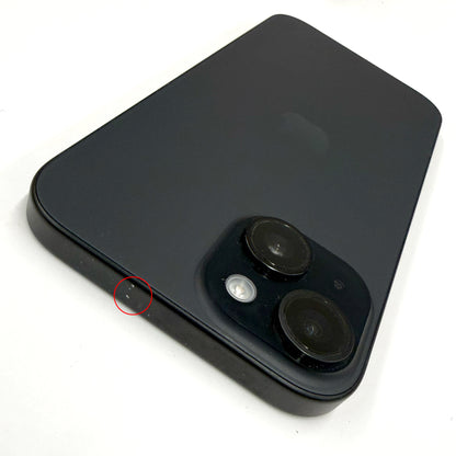 iPhone 15 256GB Black B+ Grade 100% Battery T8459