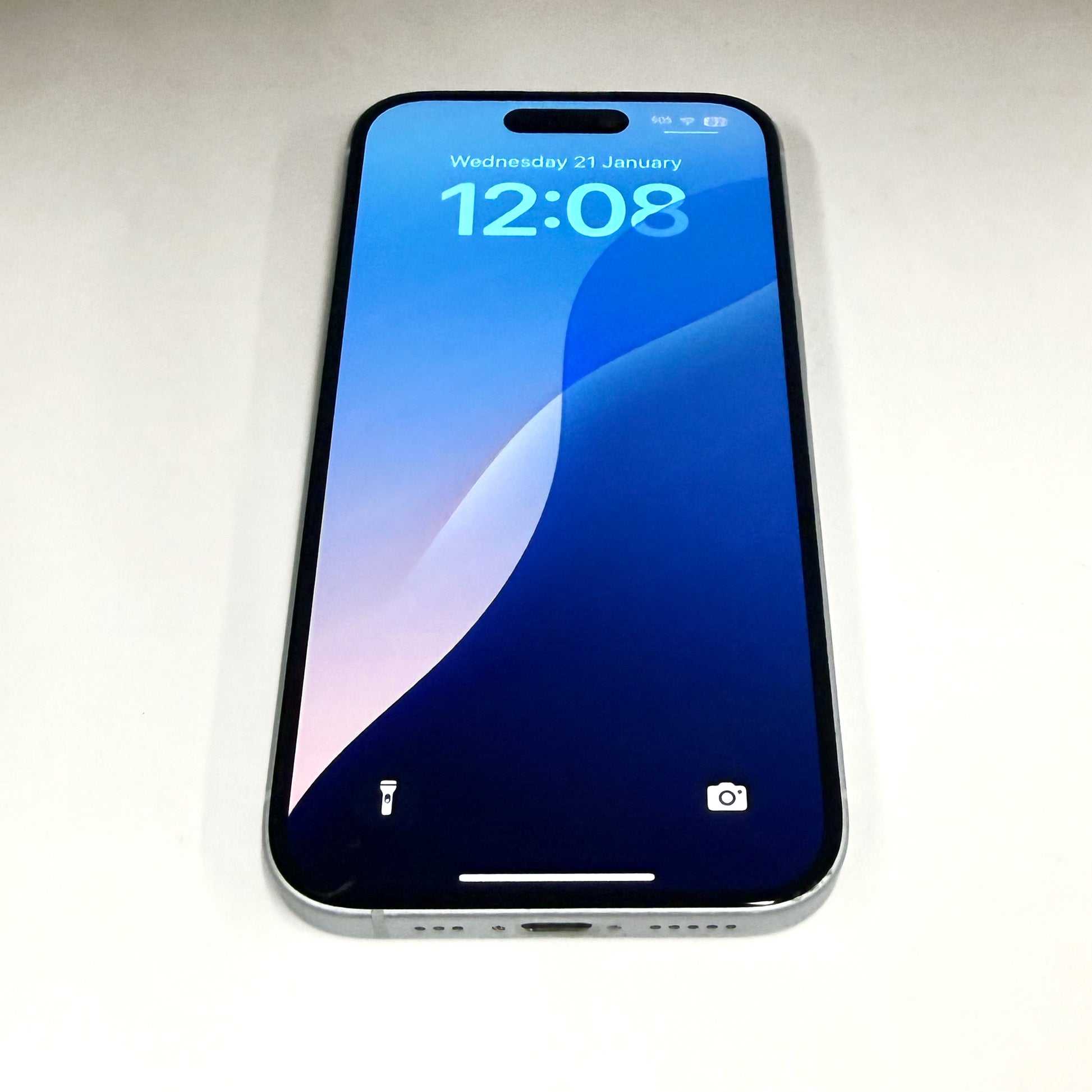 iPhone 15 256GB Blue 86%Battery B Grade T8445