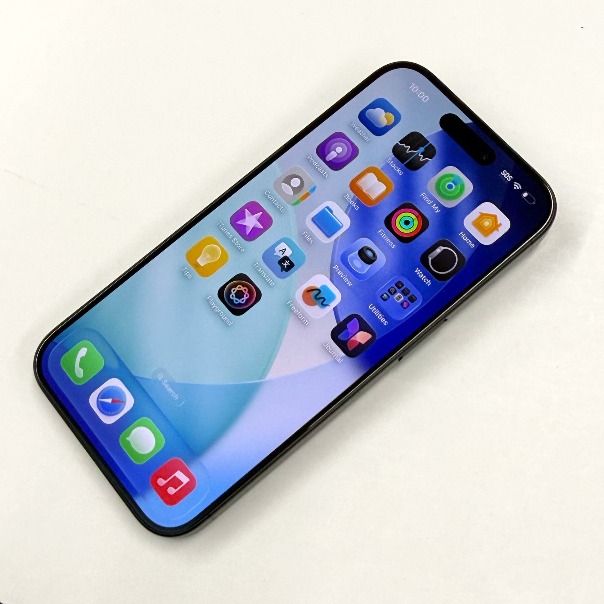 iPhone 15 Pro 128GB Black Titanium A- Grade 100% Battery T8474
