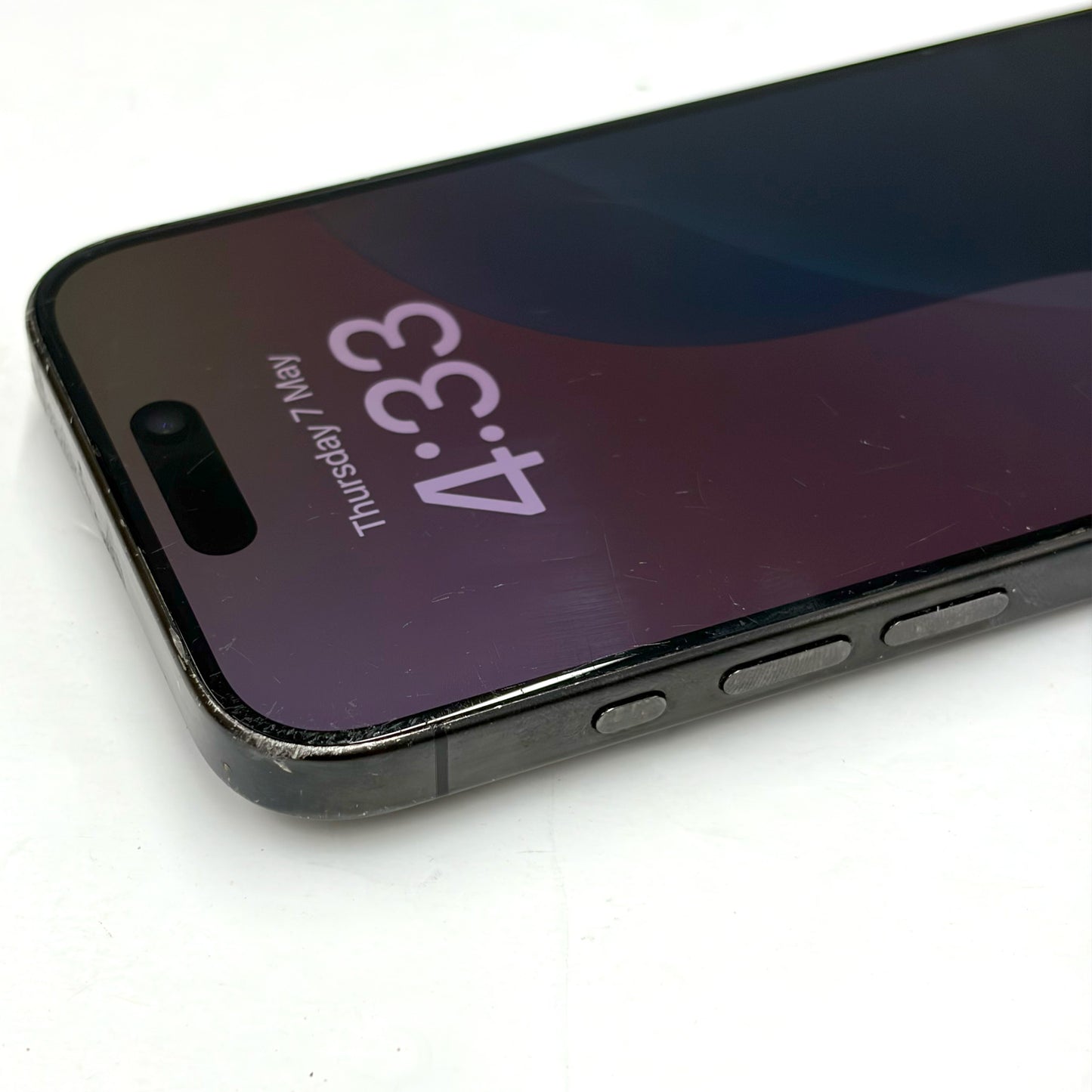 iPhone 15 Pro 128GB Black Titanium B Grade 88% Battery T8617