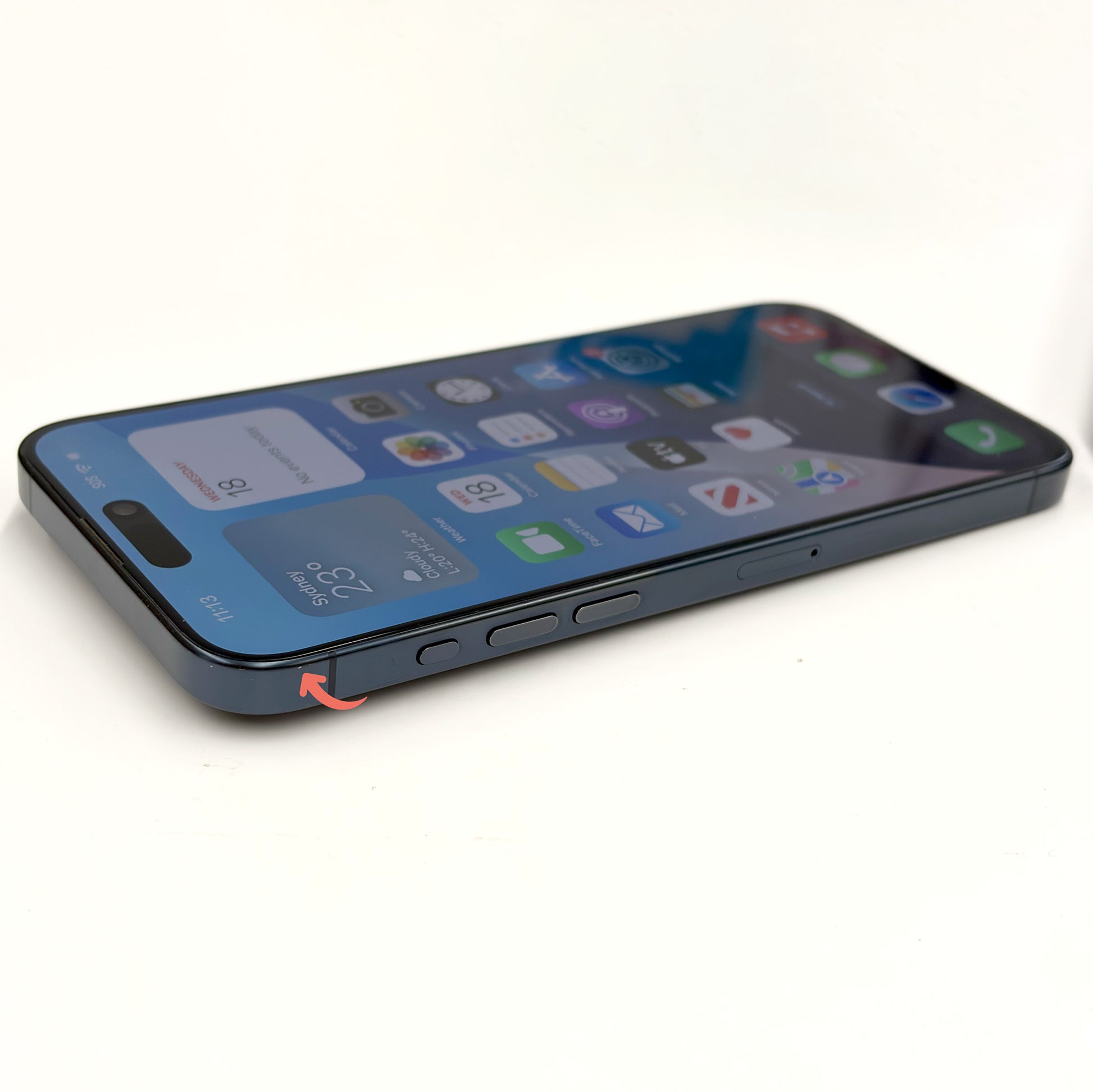 iPhone 15 Pro Max 1TB Blue Titanium T8542