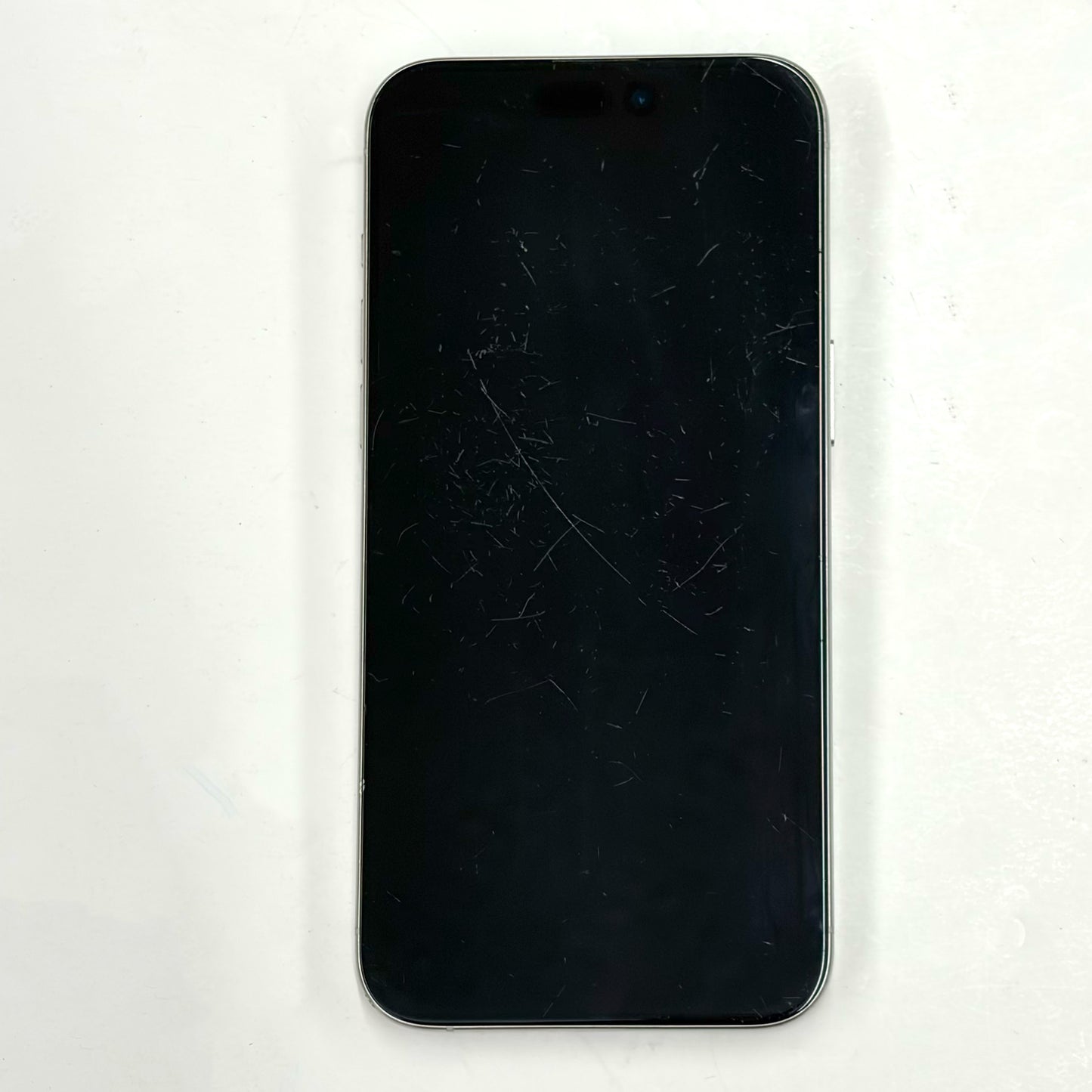 iPhone 15 Pro Max 1TB White Titanium B Grade 86% Battery T8616