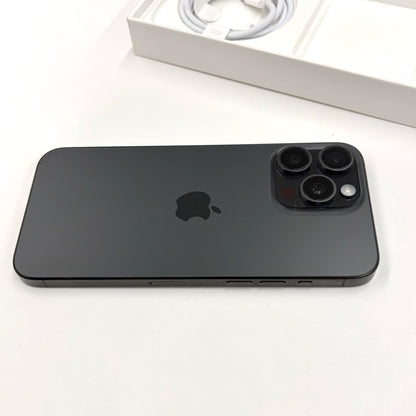 iPhone 15 Pro Max 256GB Black Titanium A Grade 95% Battery T8571