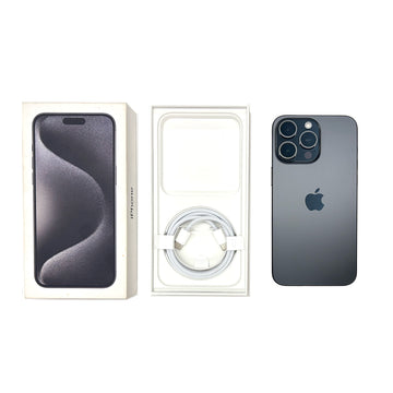 iPhone 15 Pro Max 256GB Black Titanium A Grade 95% Battery T8571