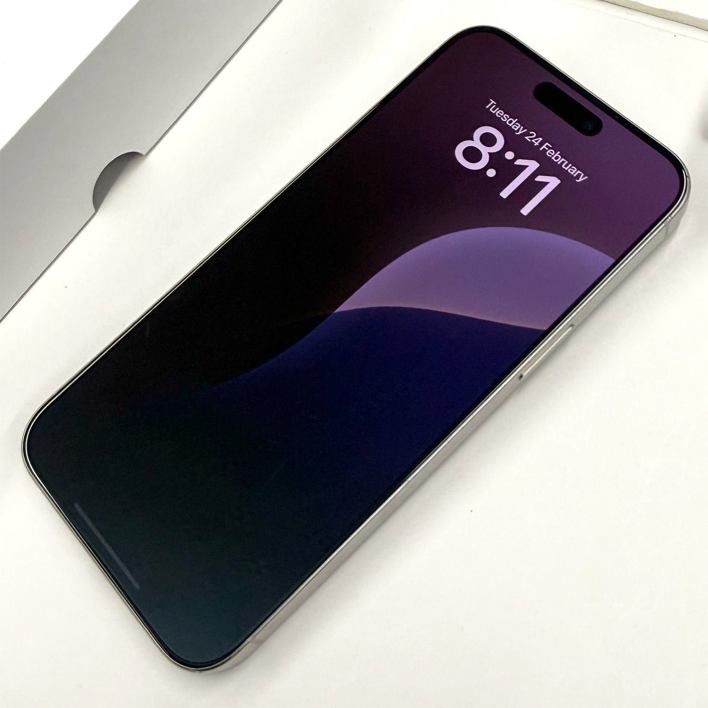 iPhone 15 Pro Max 256GB Natural Titanium B+ Grade 90% Battery T8511