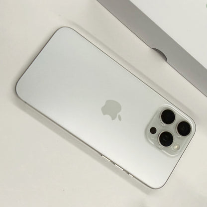 iPhone 15 Pro Max 256GB Natural Titanium B+ Grade 90% Battery T8511