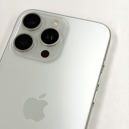 iPhone 15 Pro Max 512GB White Titanium A Grade 100% Battery - T8566