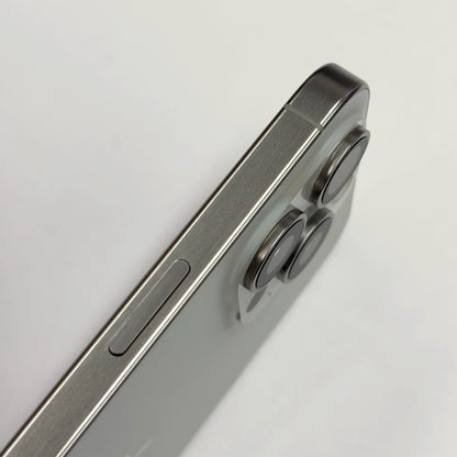iPhone 15 Pro Max 512GB White Titanium A Grade 100% Battery - T8566