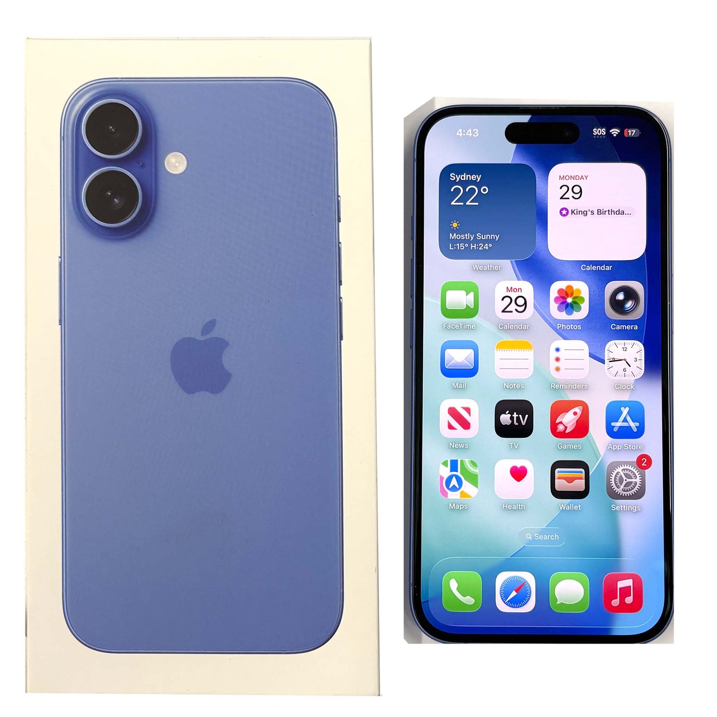 iPhone 16 256GB Ultramarine T8331