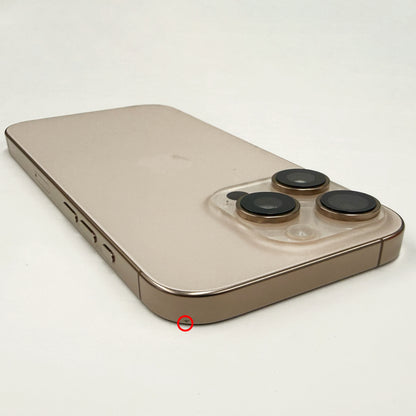 iPhone 16 Pro 1TB Dessert Titanium A Grade 89% Battery T8452