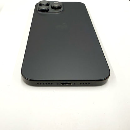 iPhone 16 Pro Max 256GB Black Titanium A Grade 100% Battery T8458