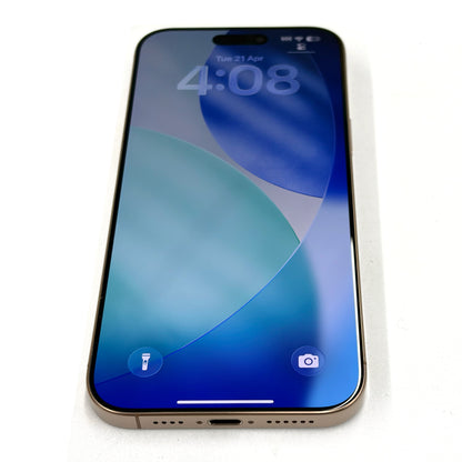 iPhone 16 Pro Max 256GB Desert Titanium A Grade 100% Battery T8590
