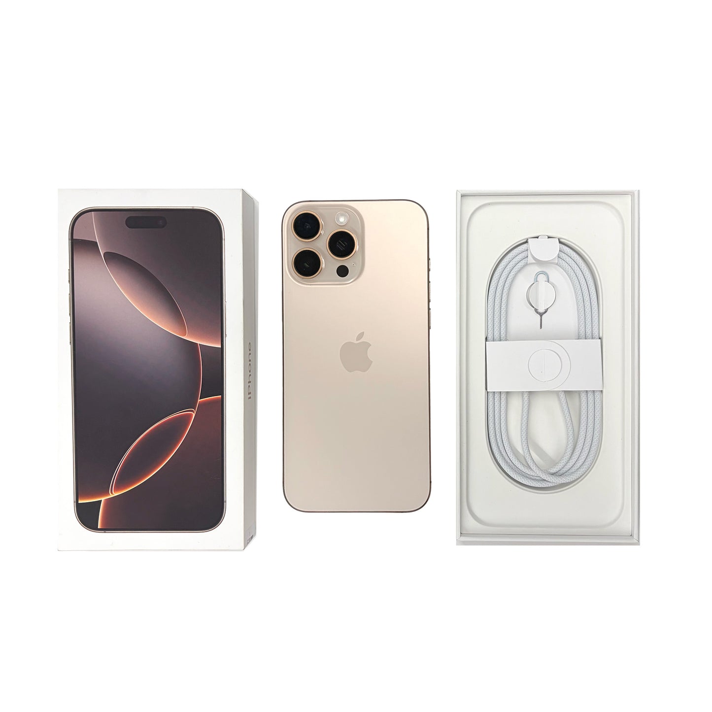 iPhone 16 Pro Max 256GB Desert Titanium As New 100% Battery T8543