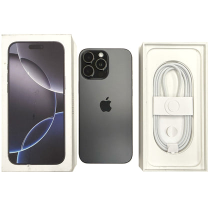 iPhone 16 Pro Max 256GB Black Titanium A Grade 92% Battery T8486