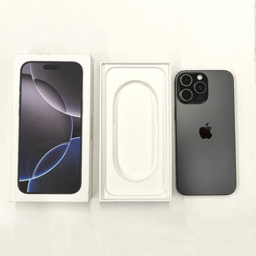 iPhone 16 Pro Max 256GB Black Titanium Great 94% Battery T8524