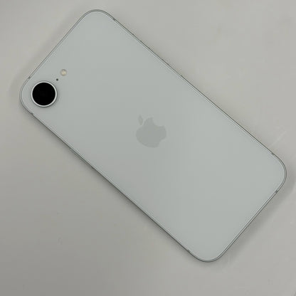 iPhone 16e 128GB White A Grade (Almost New) 100% Battery T8627