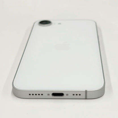 iPhone 16e 128GB White As New 100% Battery T8552
