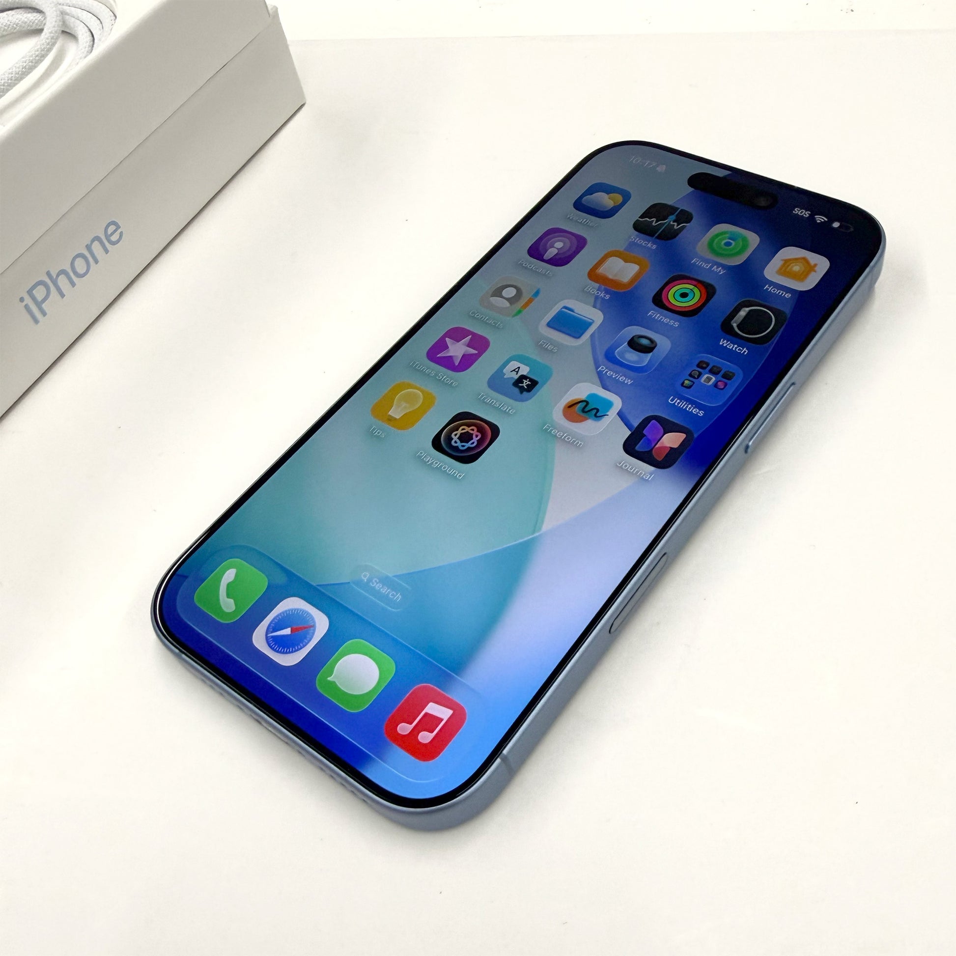 iPhone 17 Mist Blue 256GB As New 100% Battery T8489