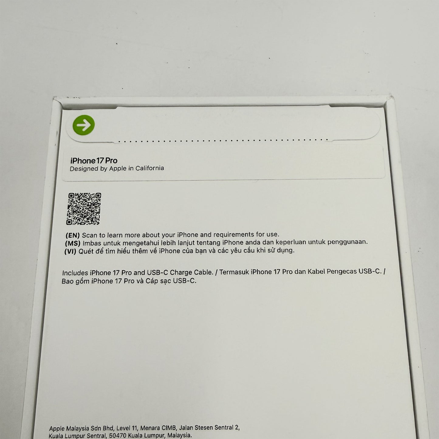 iPhone 17 Pro 256GB Cosmic Orange T8442 Brand New - Sealed