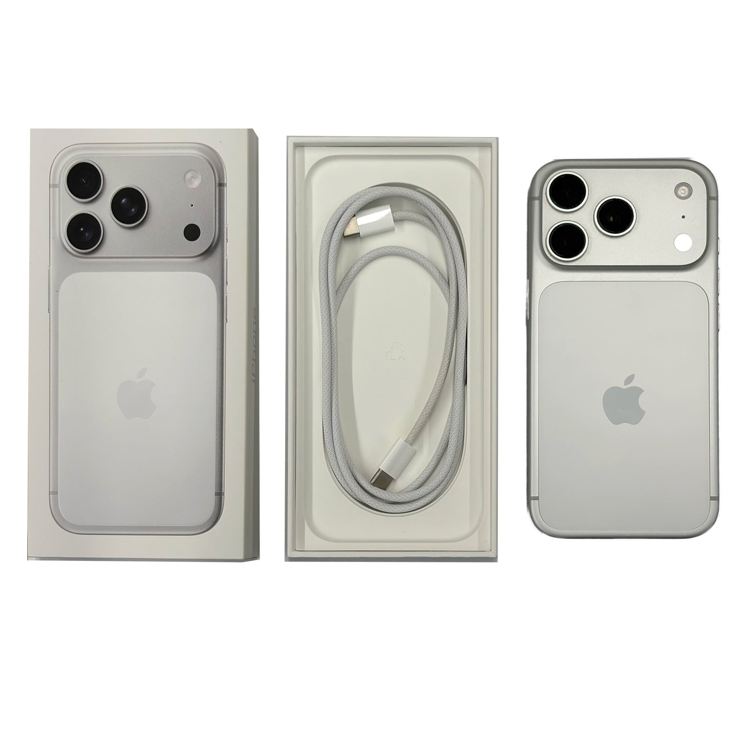 iPhone 17 Pro 256GB Silver B Grade 100% Battery T8591