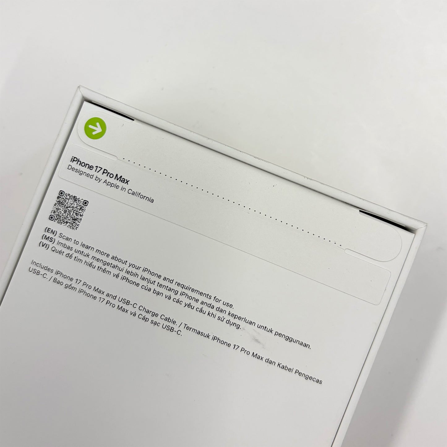 iPhone 17 Pro Max 256GB Silver Brand New - Sealed - T8557