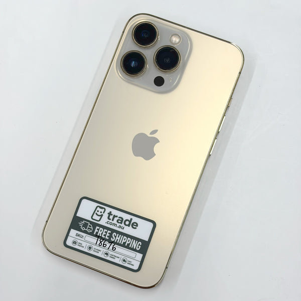 iPhone 13 Pro 128GB Gold 100% Battery A Grade 100% Battery T8676