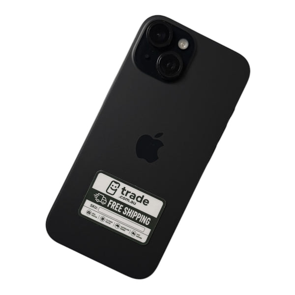iPhone 15 128GB Black A Grade 99% Battery T8794