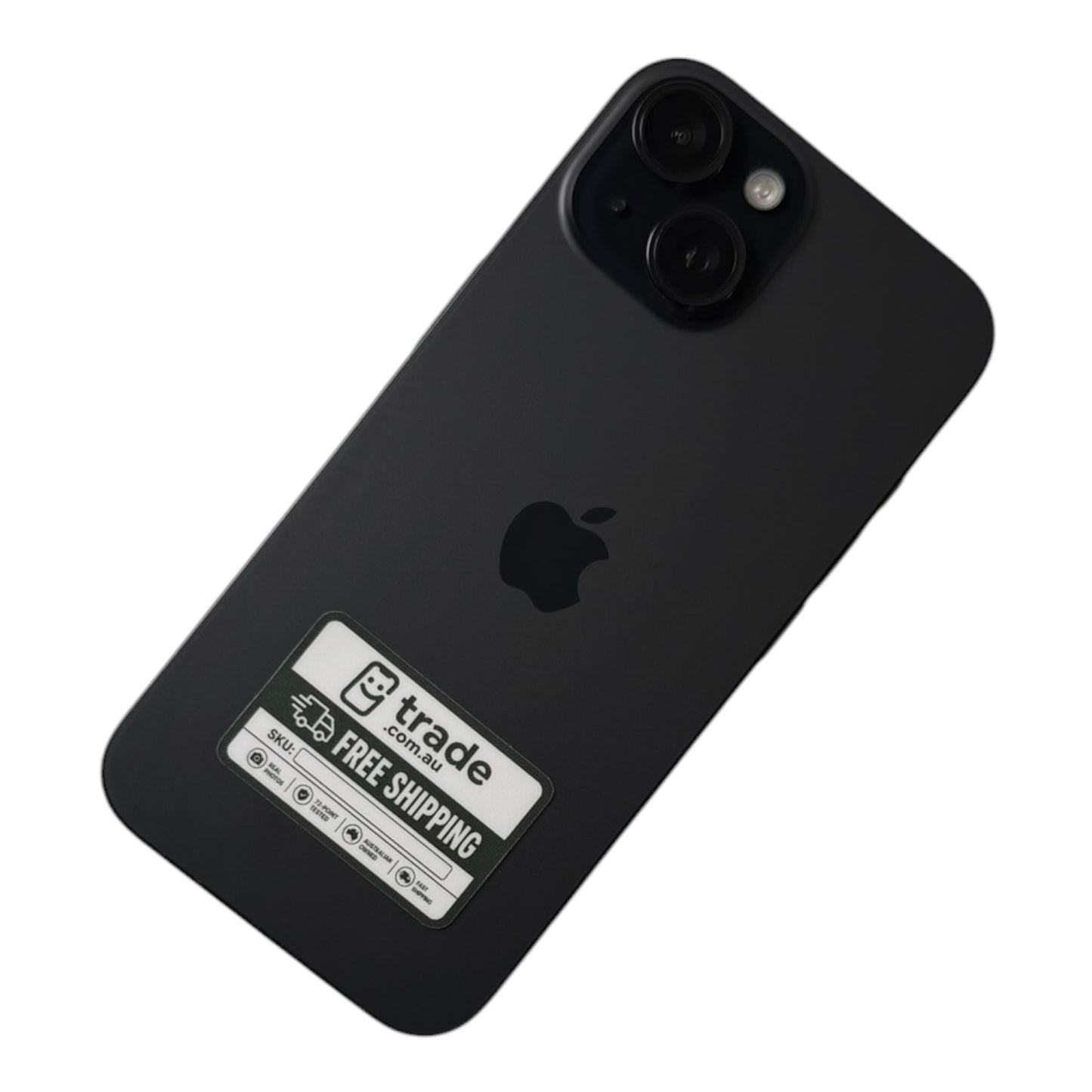 iPhone 15 128GB Black B Grade 88% Battery T8786