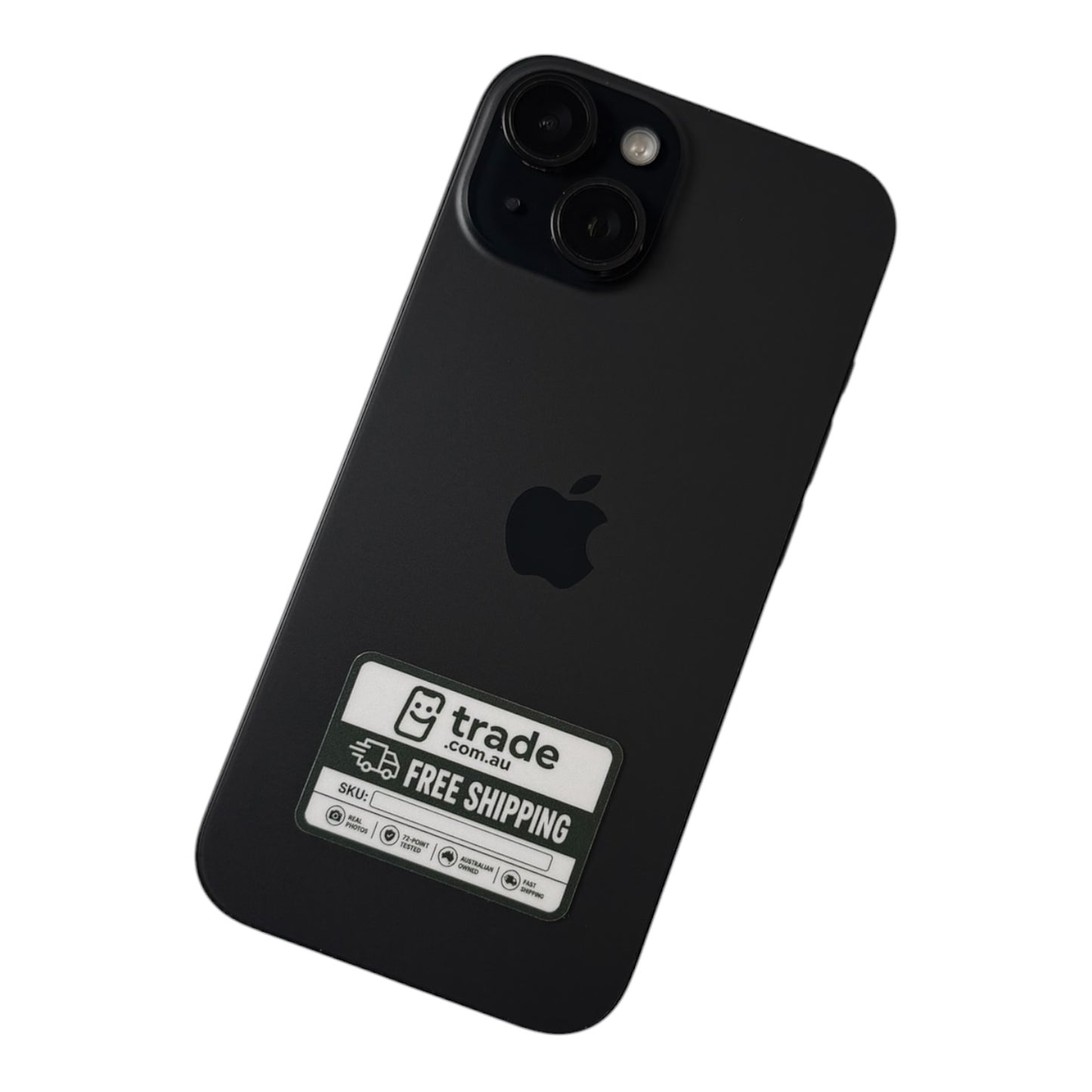 iPhone 15 128GB Black B Grade 88% Battery T8789