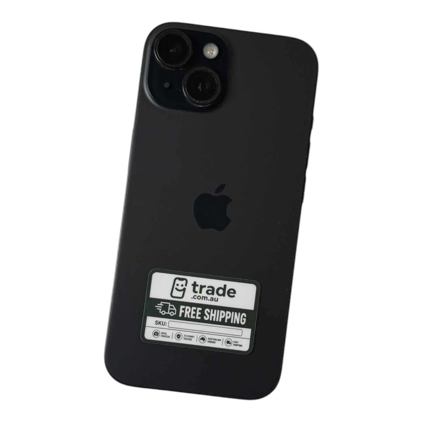 iPhone 15 128GB Black B Grade 88% Battery T8790