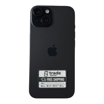 iPhone 15 128GB Black B Grade 88% Battery T8791
