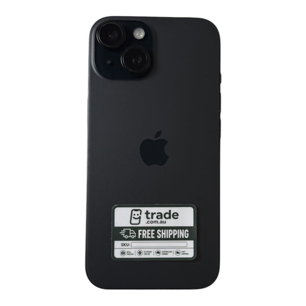 iPhone 15 128GB Black B Grade 88% Battery T8791