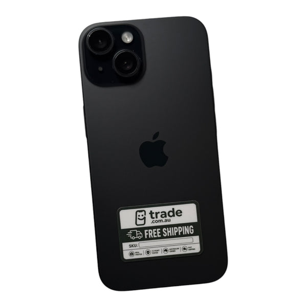 iPhone 15 128GB Black B Grade 88% Battery T8798