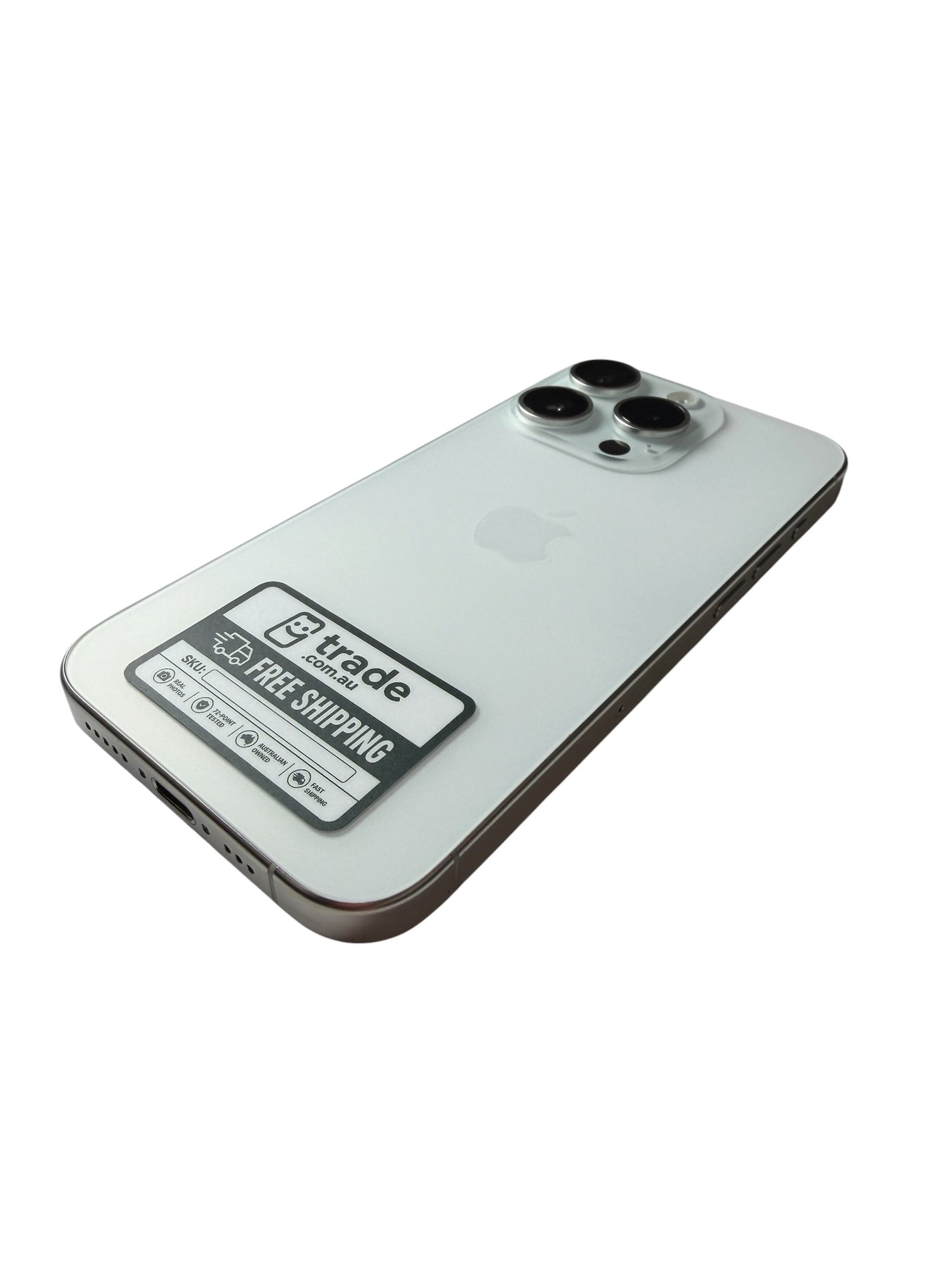 iPhone 15 Pro 256GB White Titanium 256GB B Grade 88% Battery