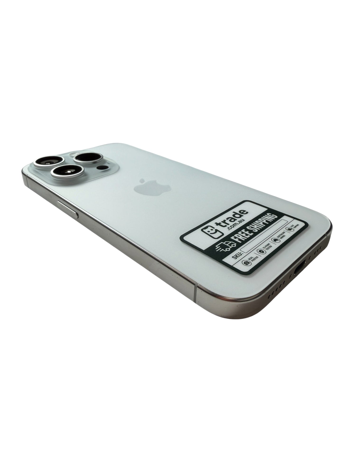 iPhone 15 Pro 256GB White Titanium 256GB B Grade 88% Battery
