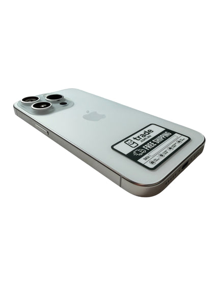 iPhone 15 Pro 256GB White Titanium 256GB B Grade 88% Battery