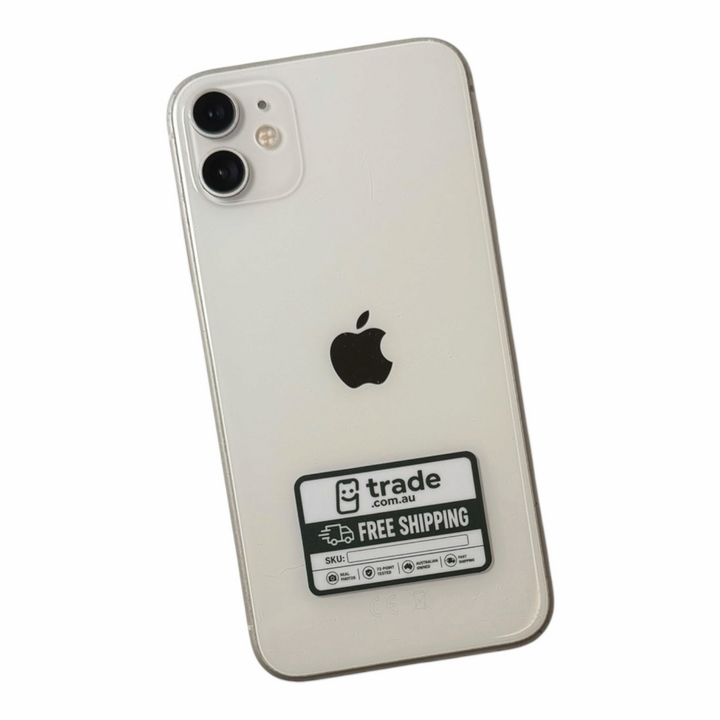iPhone 11 128GB White C Grade 100% Battery T8840