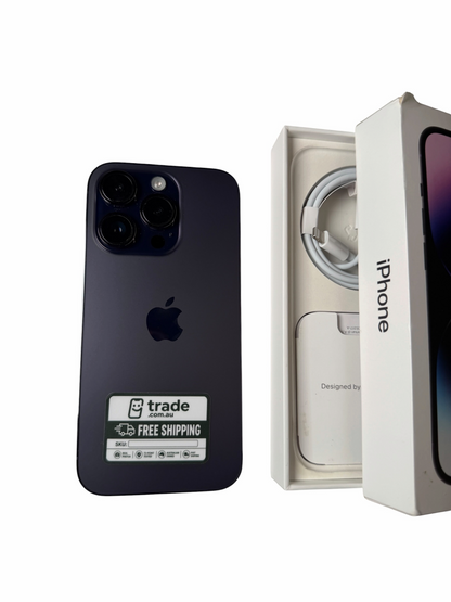 iPhone 14 Pro 256GB Deep Purple (B Grade) 85% Battery T8846