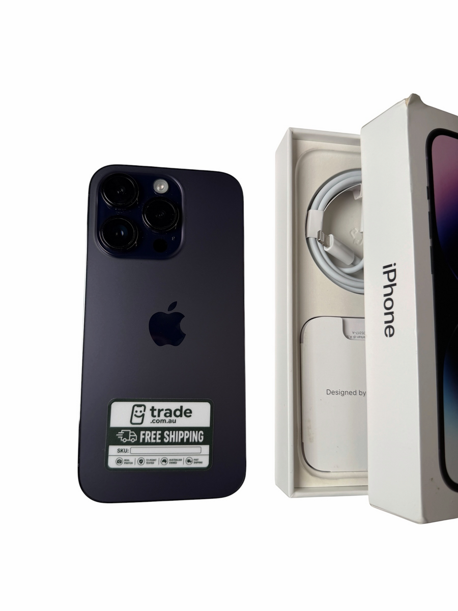 iPhone 14 Pro 256GB Deep Purple (B Grade) 85% Battery T8846