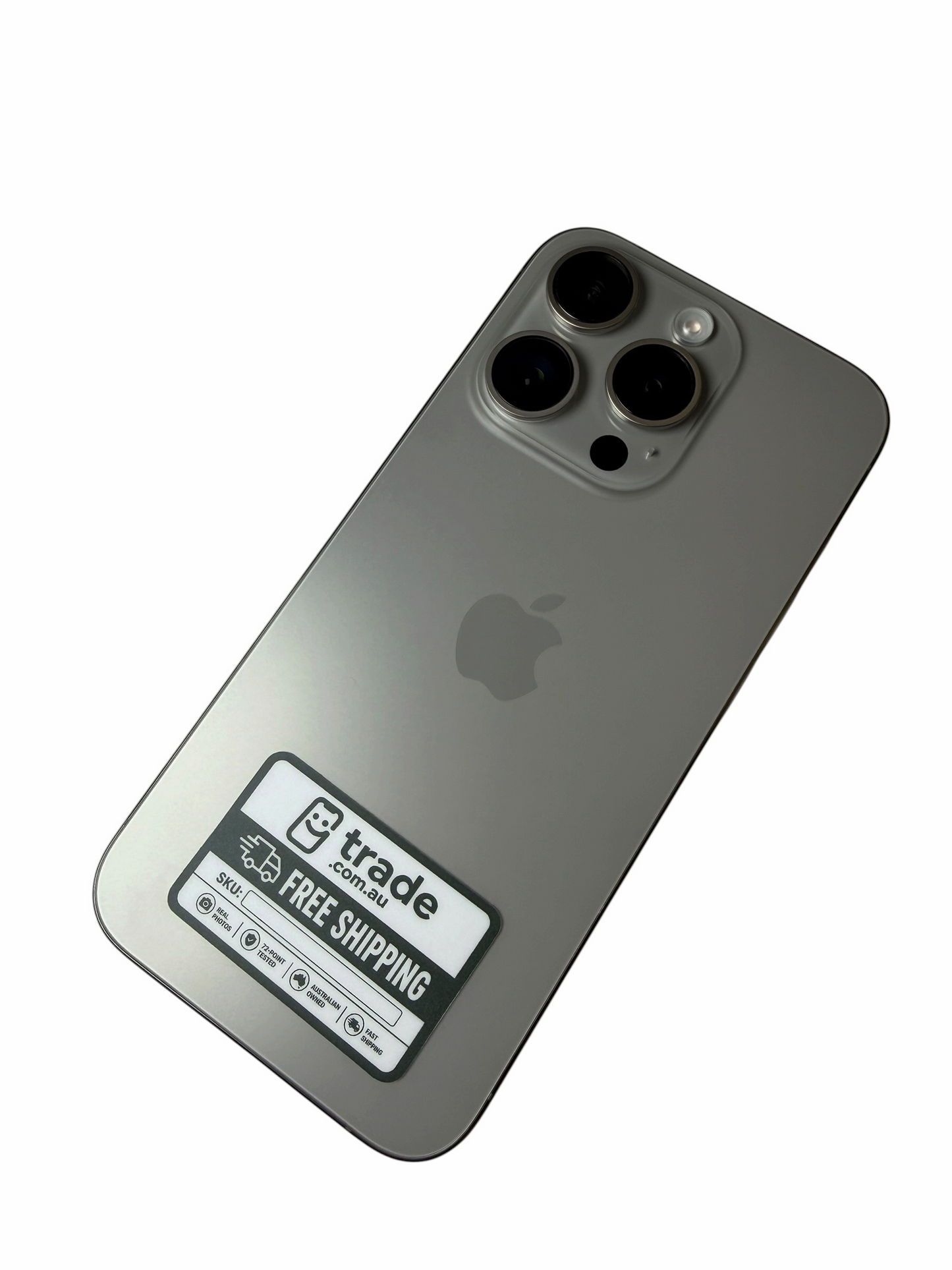 iPhone 15 Pro 256GB Natural Titanium (B Grade) 88% Battery T8845