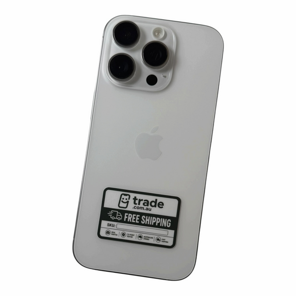 iPhone 16 Pro 128GB White Titanium A Grade 95% Battery T8815