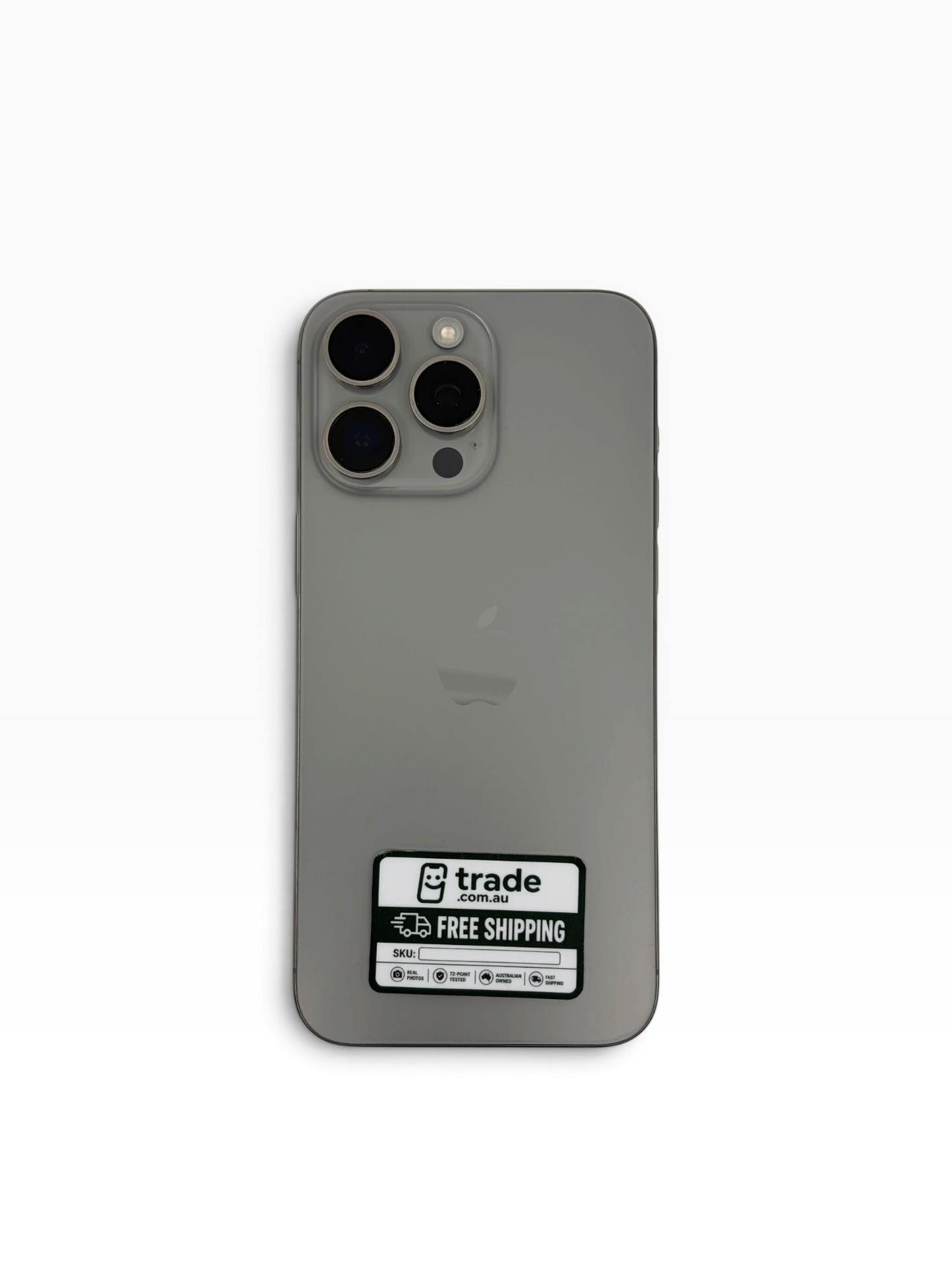 iPhone 15 Pro Max 256GB Natural Titanium 100% Battery (B Grade) T8868