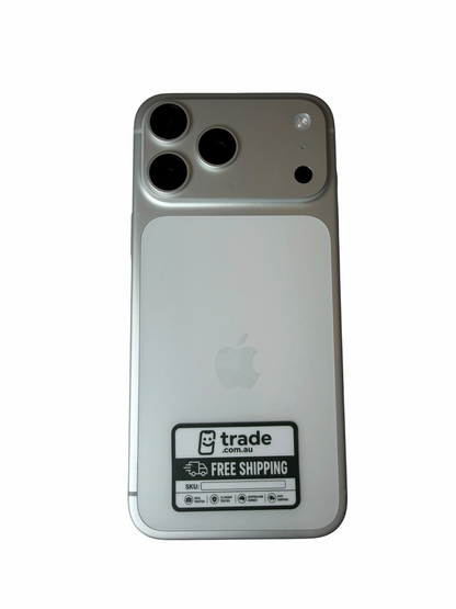 iPhone 17 Pro Max 256GB Silver A Grade 100% Battery T8851