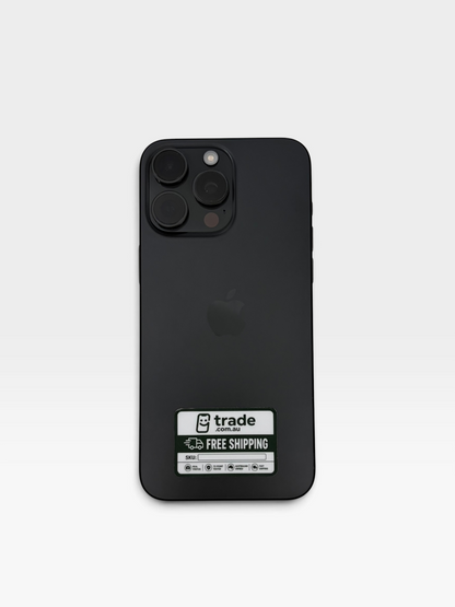 iPhone 15 Pro Max 256GB Black Titanium  100% Battery (A Grade) T8861